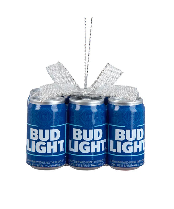 Bud Light 6 Pack Ornament