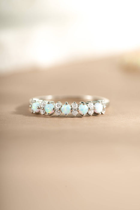 Opal Stephanie Stacking Ring
