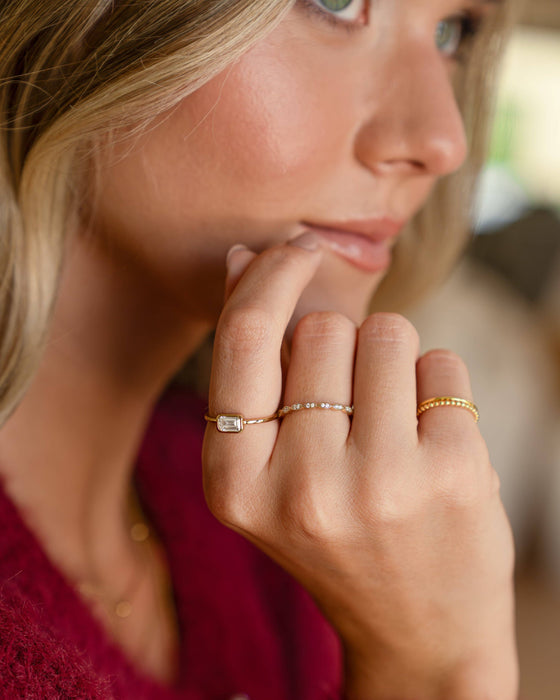 Baguette Bezel Ring