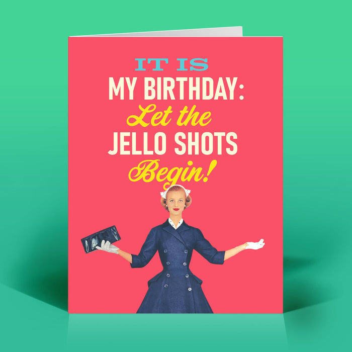 Jello Shots! Birthday Card