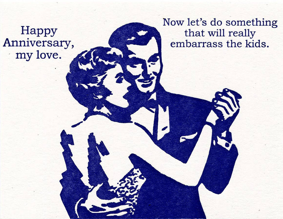 Embarrassing Anniversary Greeting Card