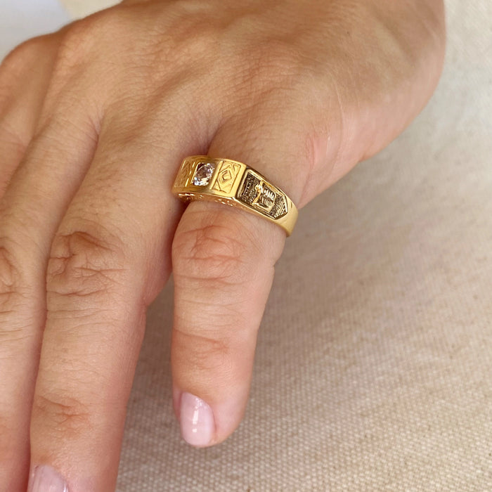 18k Gold Filled Boho Pinky Ring