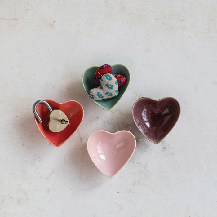Heart Dish Stoneware