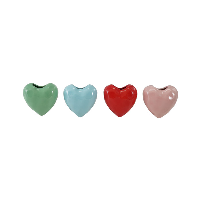 Mini Heart Vase Magnet
