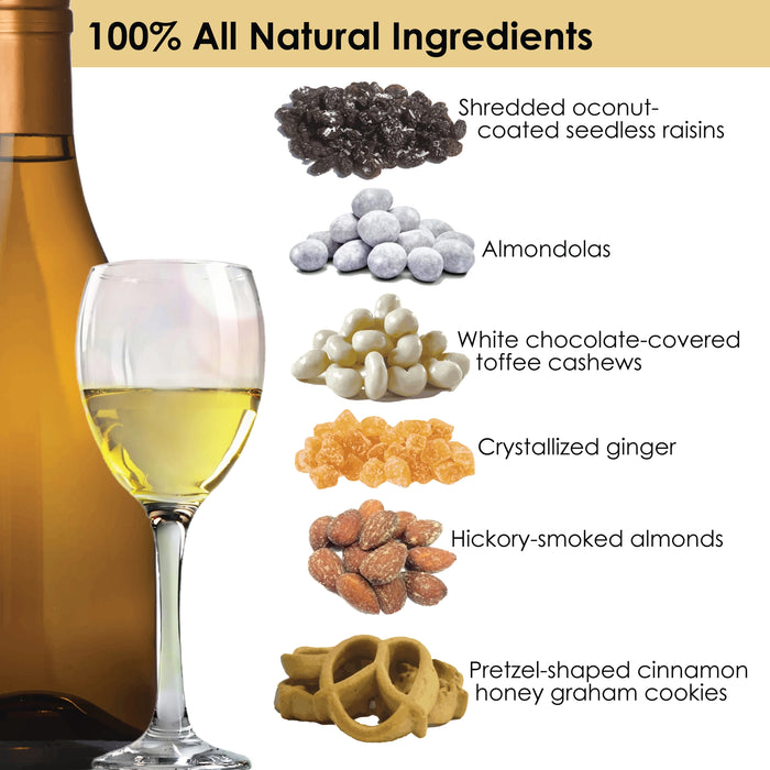 Wine-Paired Trail Mix: Full Bodied White Wines