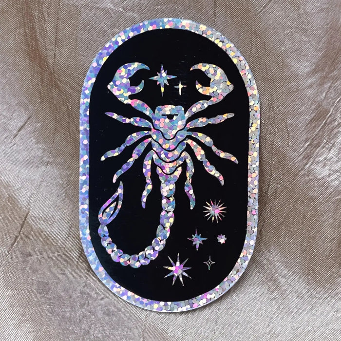 Scorpion Holographic Sticker