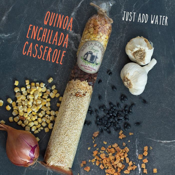 Santa Barbara Soups - Quinoa Enchilada Casserole