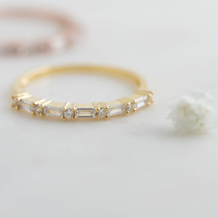 Baguette Stacking Ring