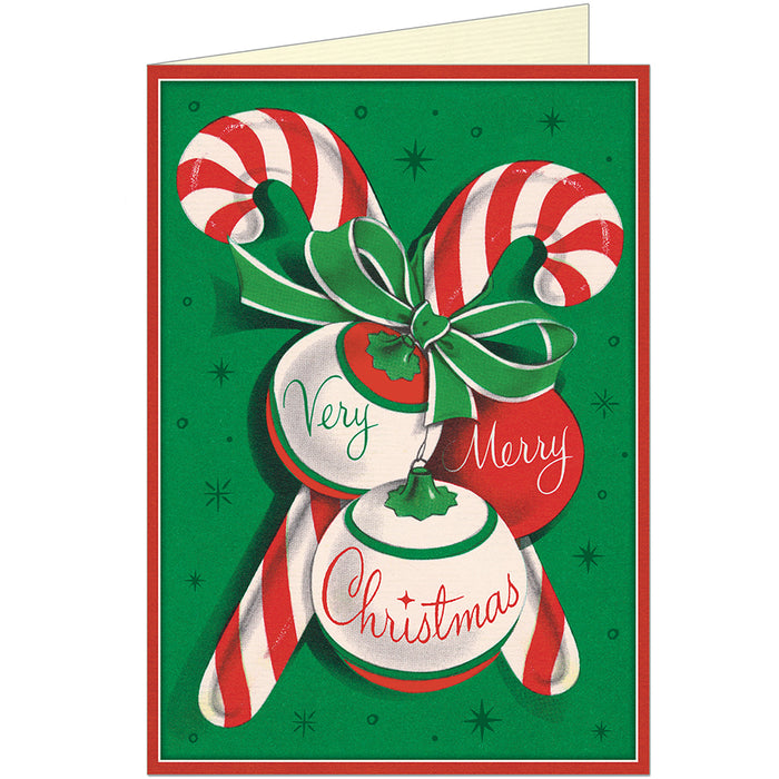 Candy Canes Greeting Card