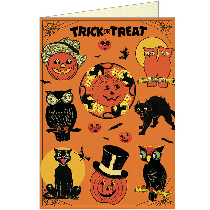 Vintage Halloween Card