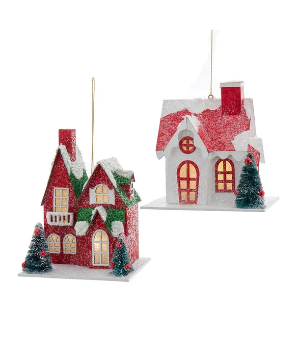 Paperville LED House Ornament