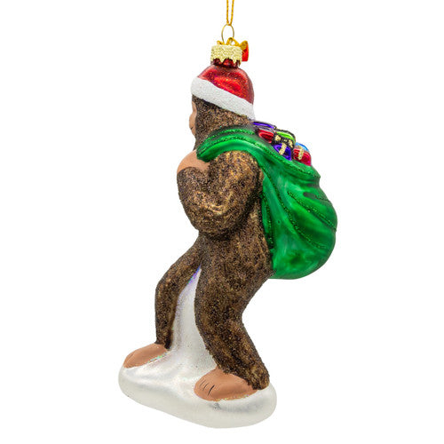 Noble Gems Glass Bigfoot Ornament