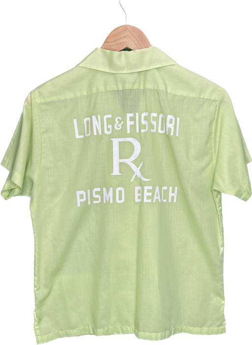 M Vintage Bowling Shirt Pismo Beach Pharmacy