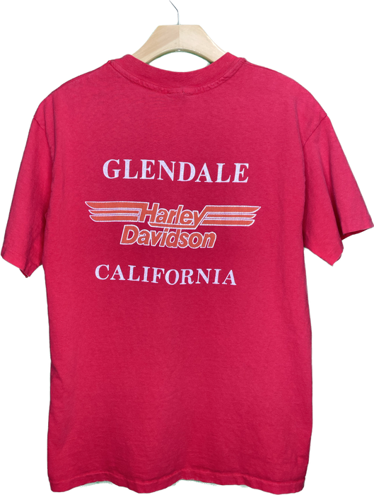 M Vintage Glendale Harley Davidson T-Shirt