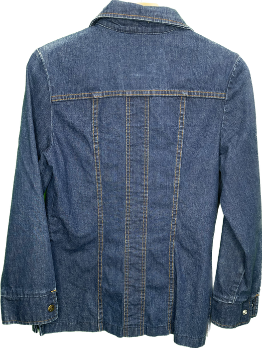 XS/S Vintage Lee Denim Jean Button Up Shirt
