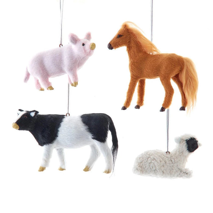 Assorted Farm Animal Ornament