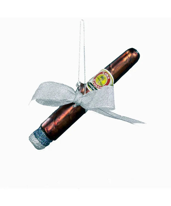 Cigar w/ Bow Ornament