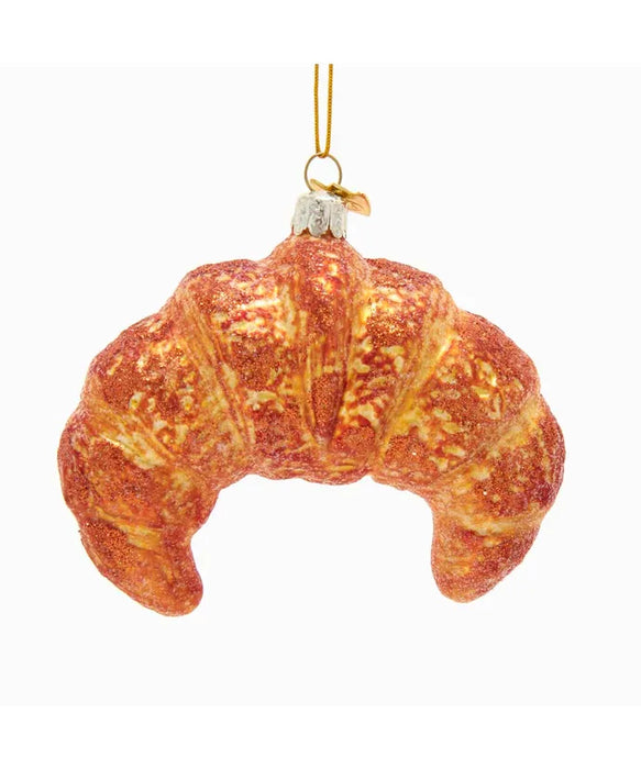 Noble Gems™ Croissant Glass Ornament