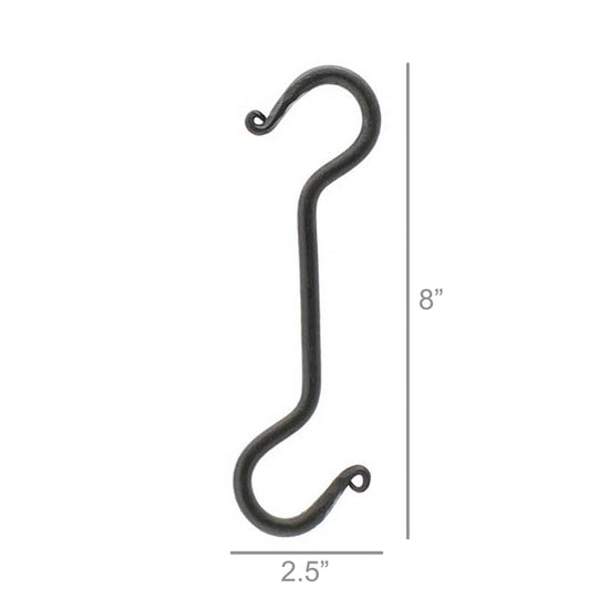 Forged Iron Link S Hook