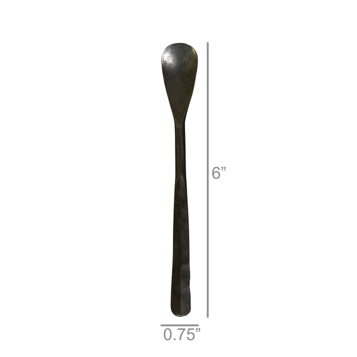 Rustic Iron Spoon - Black