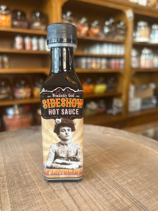 Sideshow Hot Sauce © "The Tattooed Lady" Circus Coconut-Lime