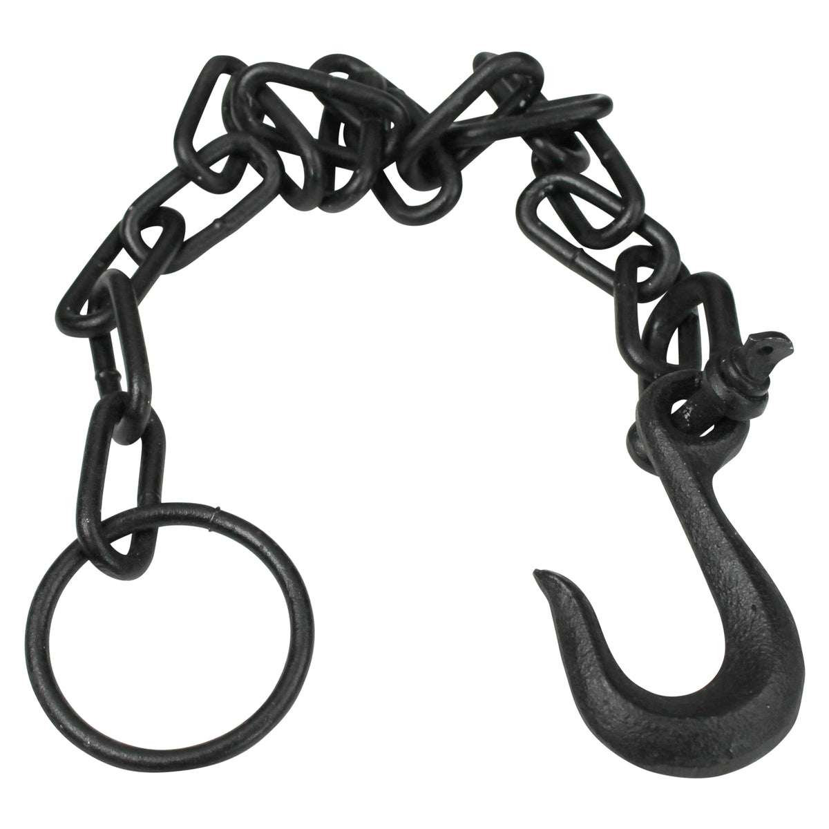 Cast Iron Chain w/ Hook — Blackwater