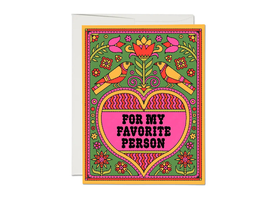 Favorite Person Greeting Card