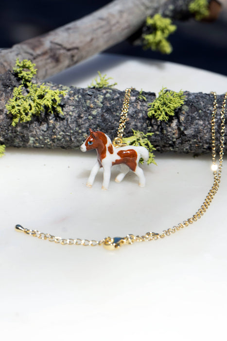 Tiny Yay or Neigh Necklace