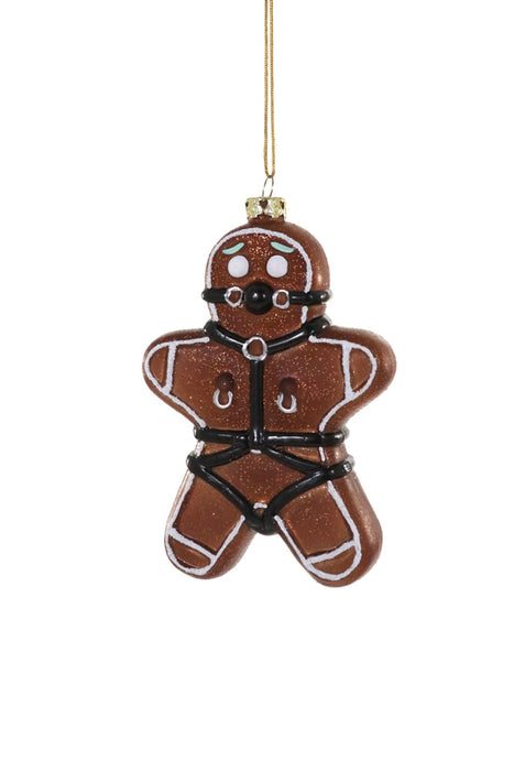 Naughty Gingerbread Ornament