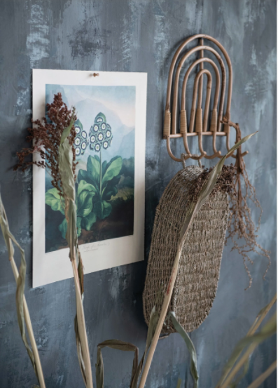 Decorative Seagrass Tray w/ Handles