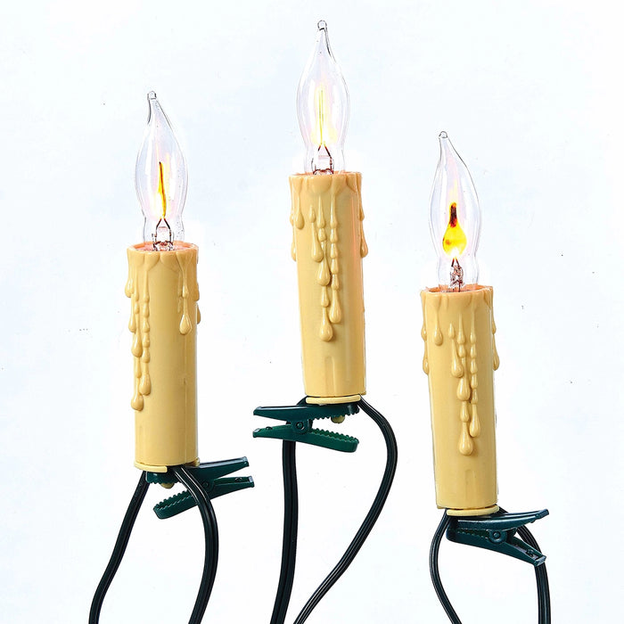 7/L Flicker Flame Candle Light Set