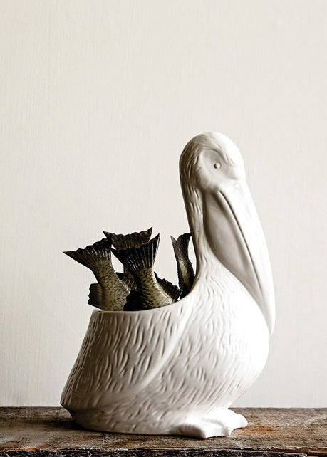 Ceramic Pelican Planter