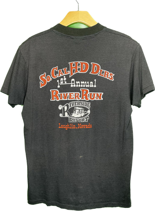 Vintage S/M Ride For Jerry's Kids Motorcycle T-Shirt